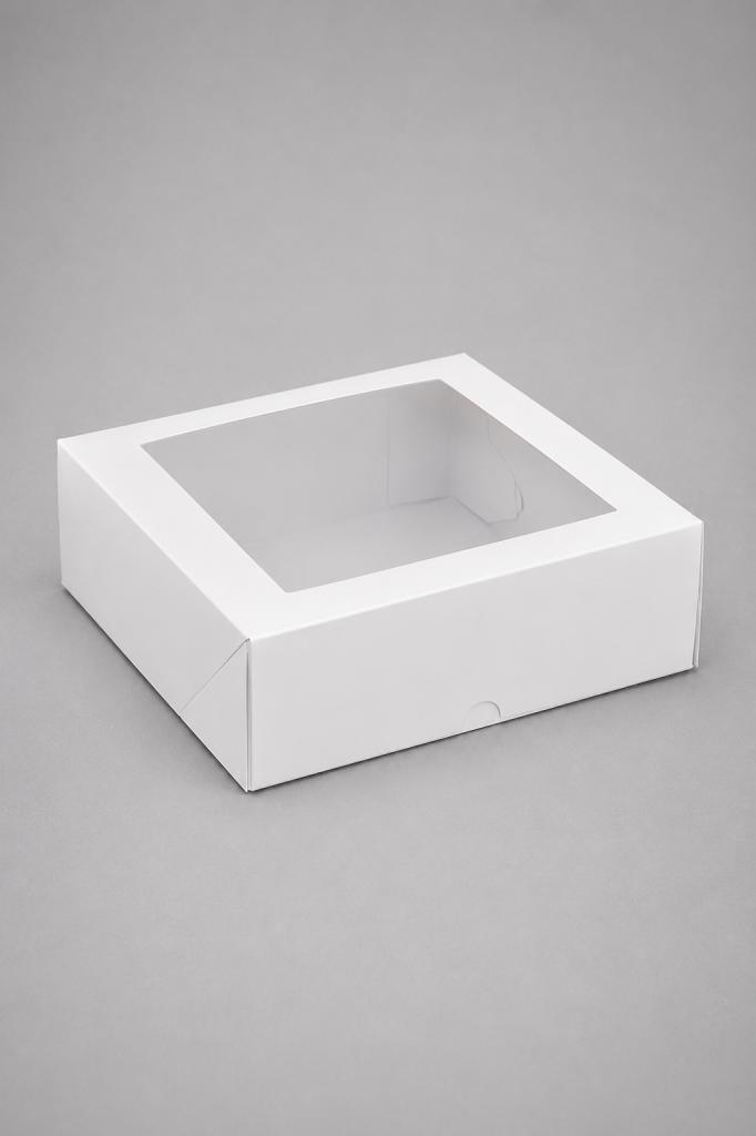 9 Inch Deep Square Patisserie Box Patisserie Box