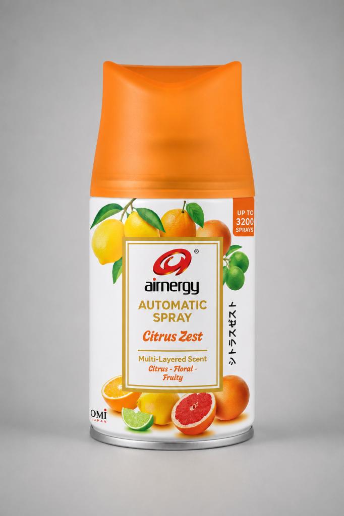 Airnergy Automatic Spray Refill - Citrus Zest Air Fresheners