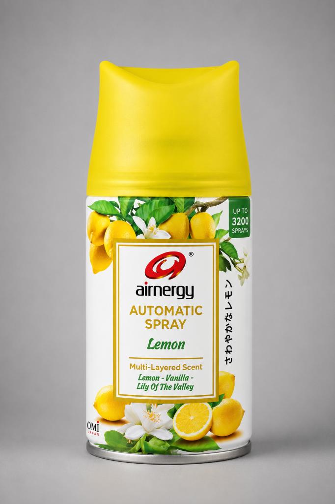 Airnergy Automatic Spray Refill - Lemon Air Fresheners