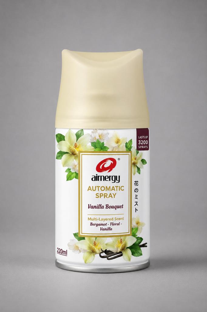 Airnergy Automatic Spray Refill - Vanilla Bouquet Commercial Hygiene
