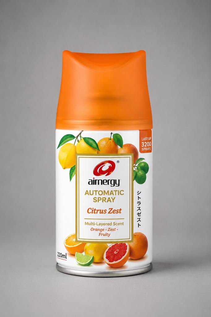 Airnergy Automatic Spray Refill - Citrus Zest Commercial Hygiene