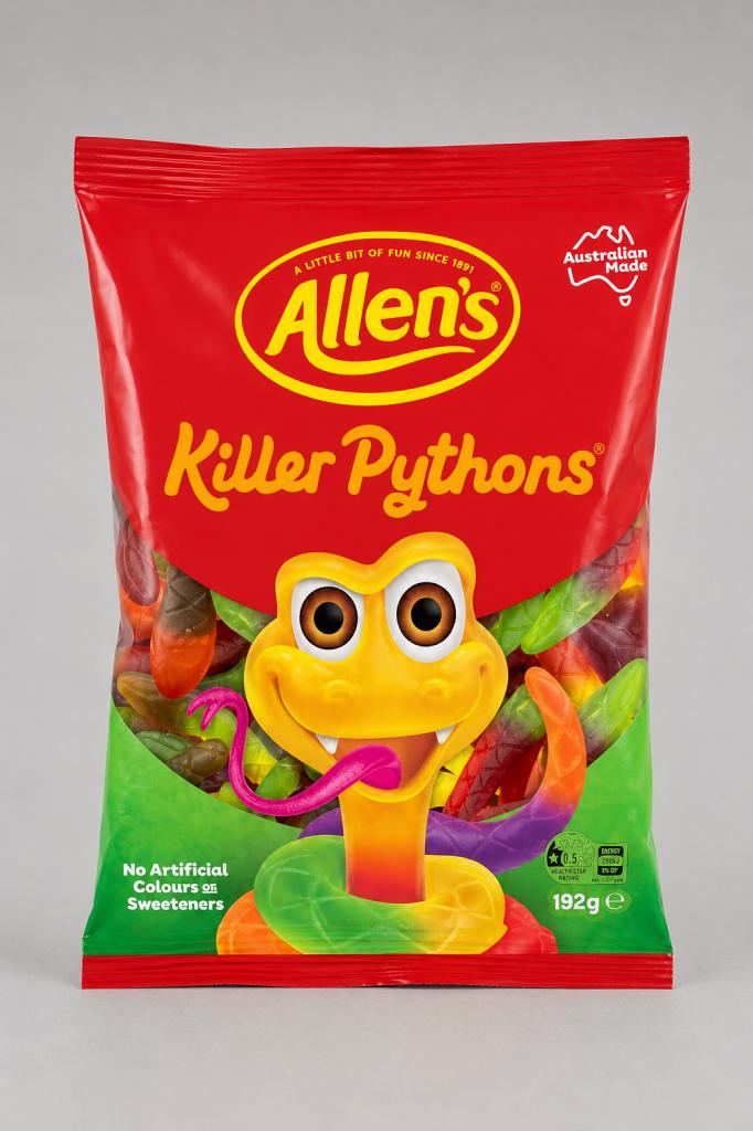 Allen`s Killer Pythons Snacks & Sweets