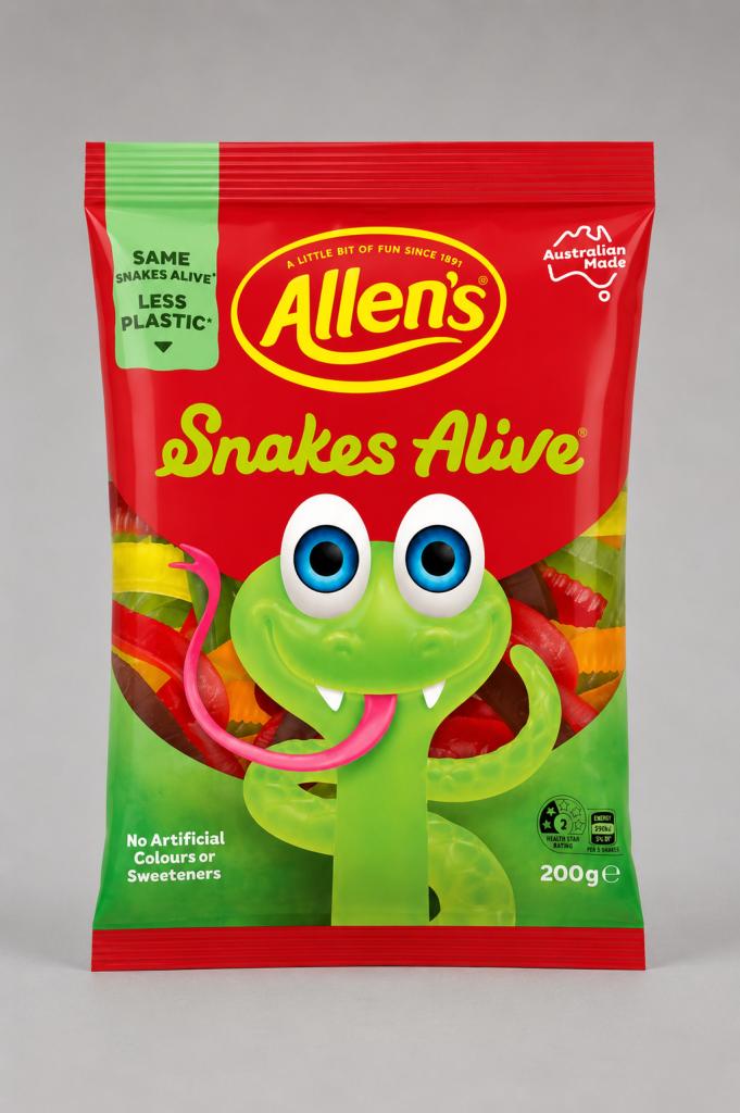 Allen`s Snake Alive Snacks & Sweets