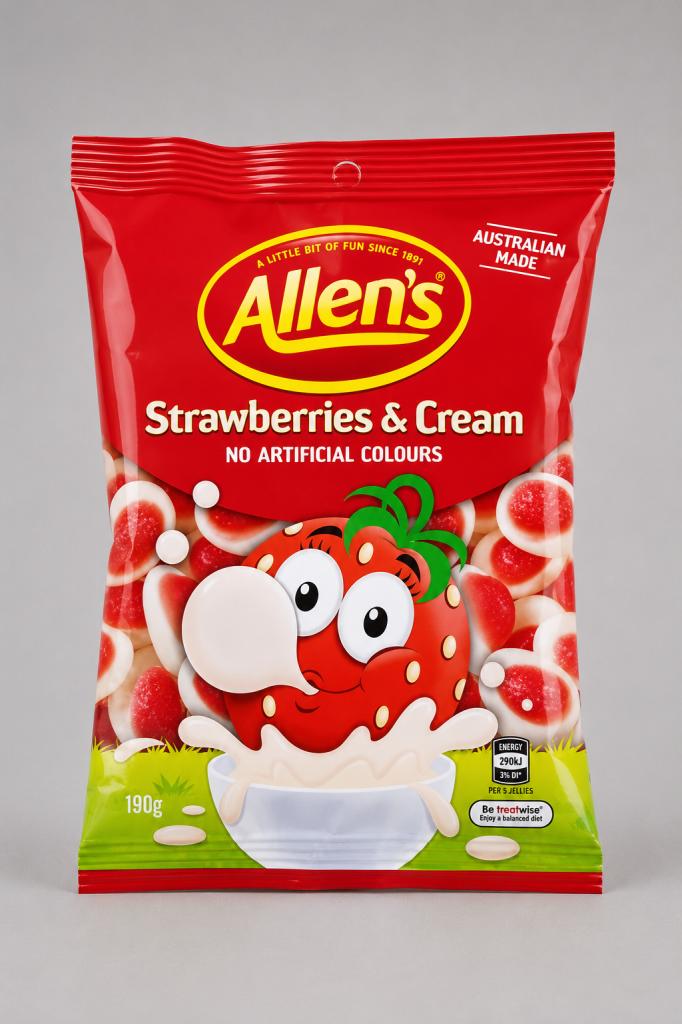 Allen`s Strawberries & Cream Snacks & Sweets