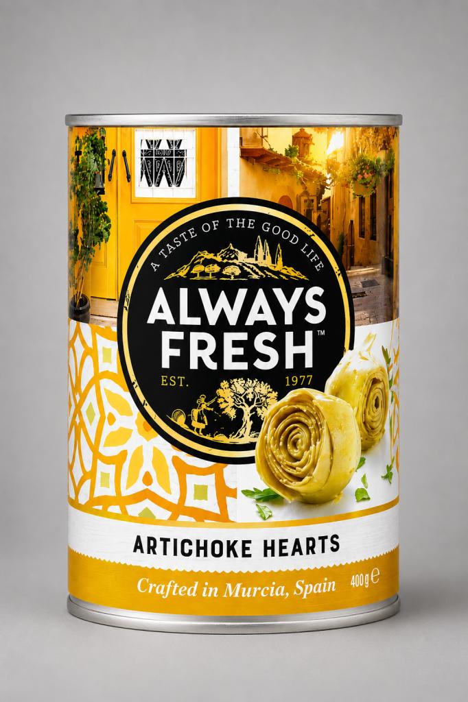 Always Fresh Artichokes Hearts Marinated Oil, Condiments & Dressing