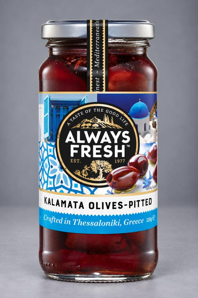 Always Fresh Olives Kalamata Pitted  Olives & Antipasti