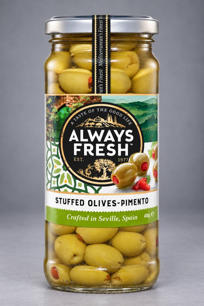 Always Fresh Olives Spanish Stuffed  Olives & Antipasti