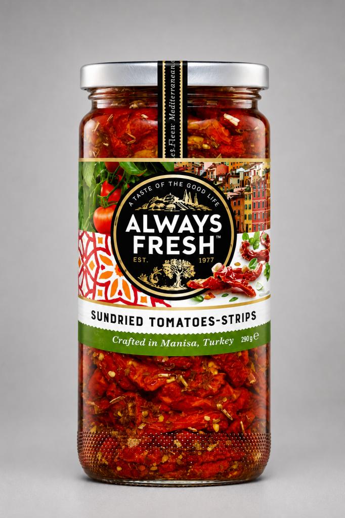 Always Fresh Sundried Tomatoes Strips Oil, Condiments & Dressing