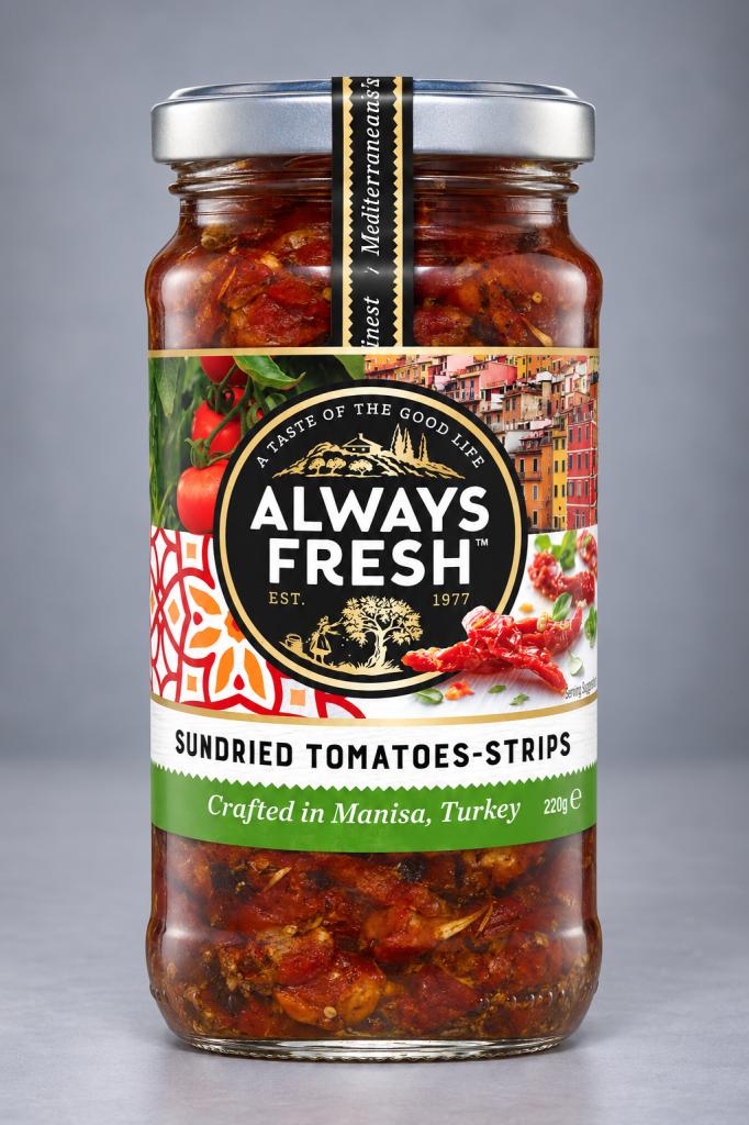 Always Fresh Sundried Tomatoes Strips  Olives & Antipasti