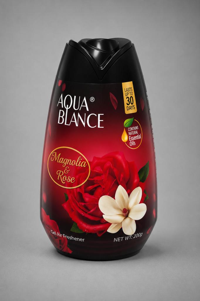 Aqua Blance Magnolia & Rose Gel Air Freshener Household & Pets