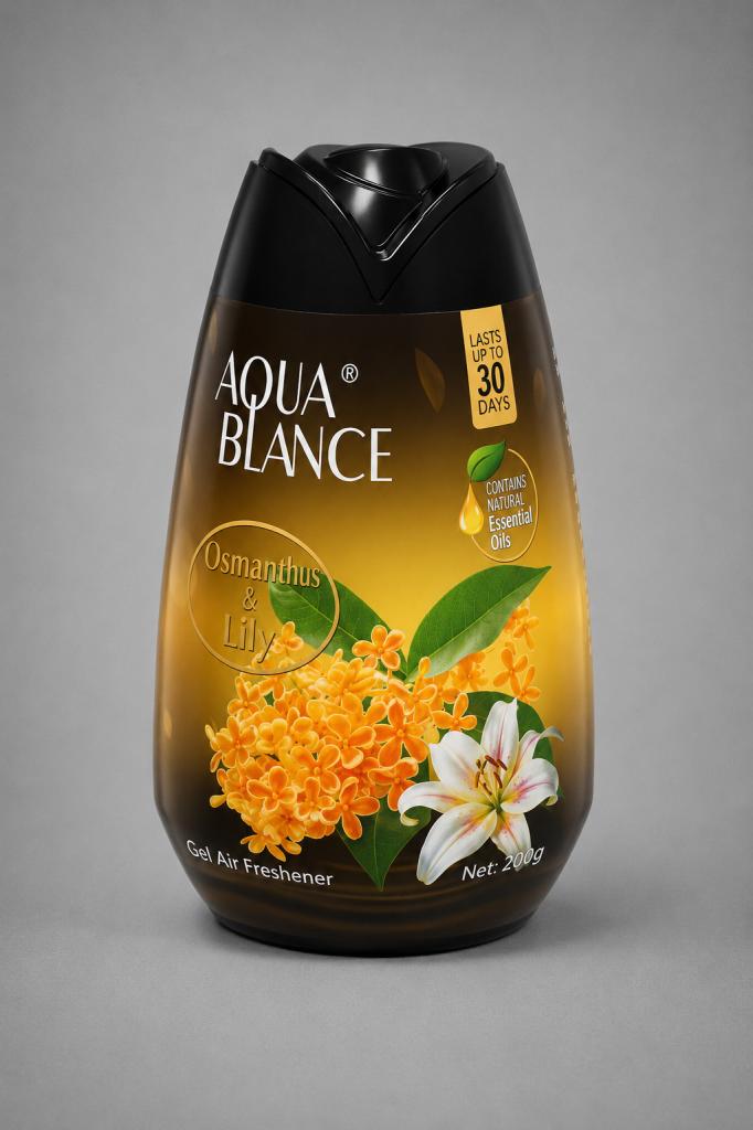 Aqua Blance Osmanthus & Lilly Gel Air Freshener Household & Pets