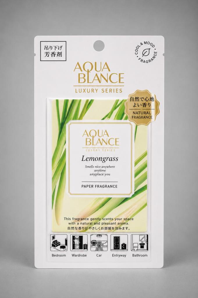 Aqua Blance Paper Fragrance Lemongrass Household & Pets