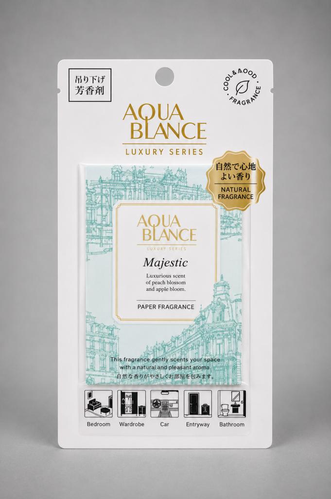 Aqua Blance Paper Fragrance Majestic Household & Pets