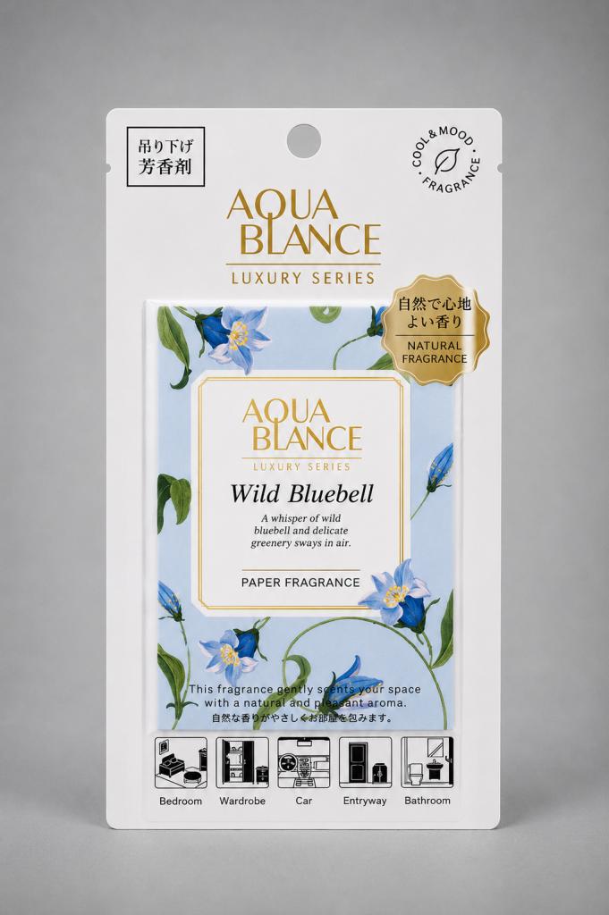 Aqua Blance Paper Fragrance Wild Bluebell Household & Pets