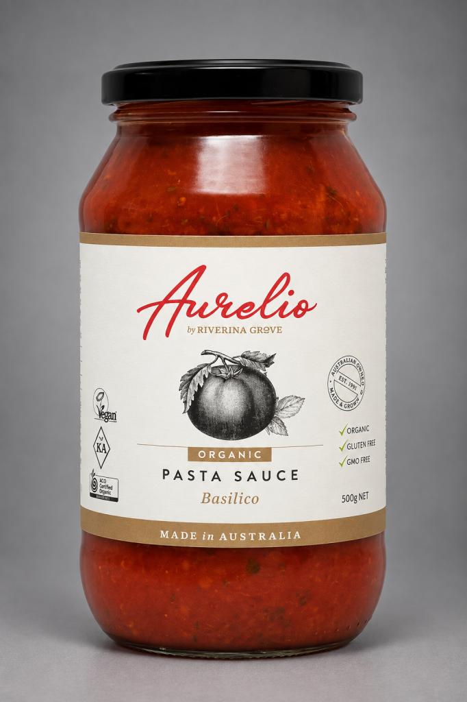 Aurelio Organic Basilico Pasta Sauce Pizza & Pasta Sauce