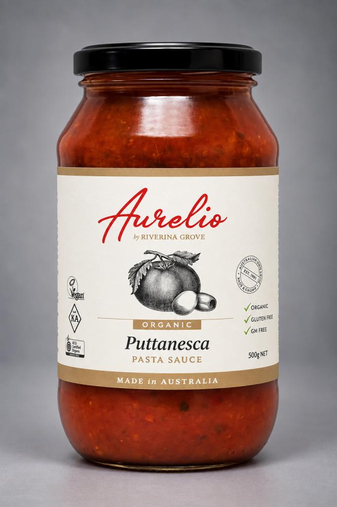 Aurelio Organic Puttanesca Pasta Sauce Pizza & Pasta Sauce