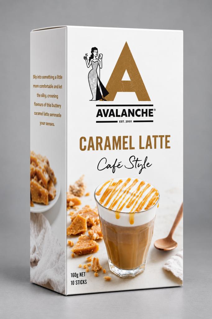 Avalanche Caramel Latte Cafe Style Coffee 