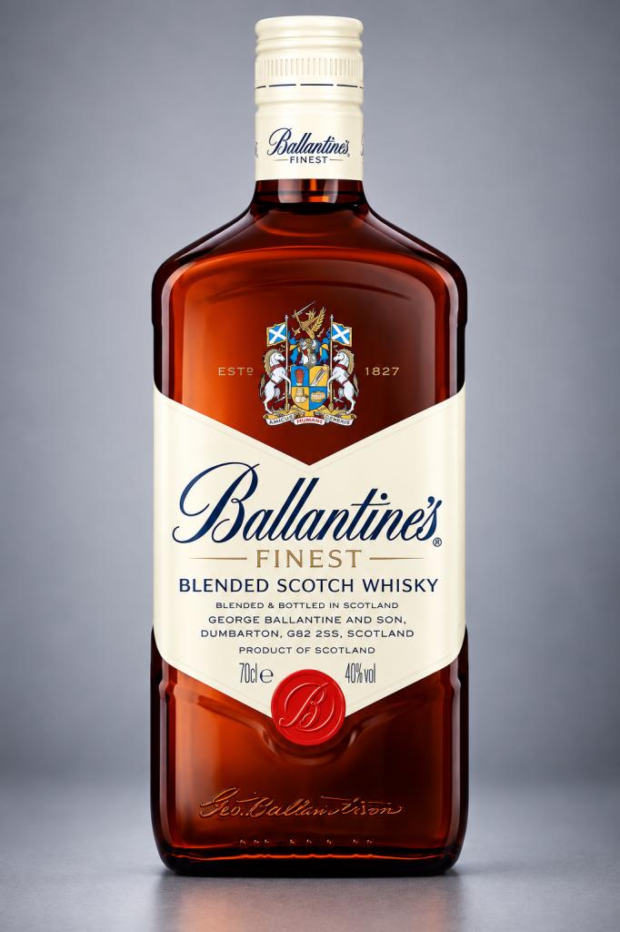 Ballantine's Finest Scotch Whiskey Imported Spirits