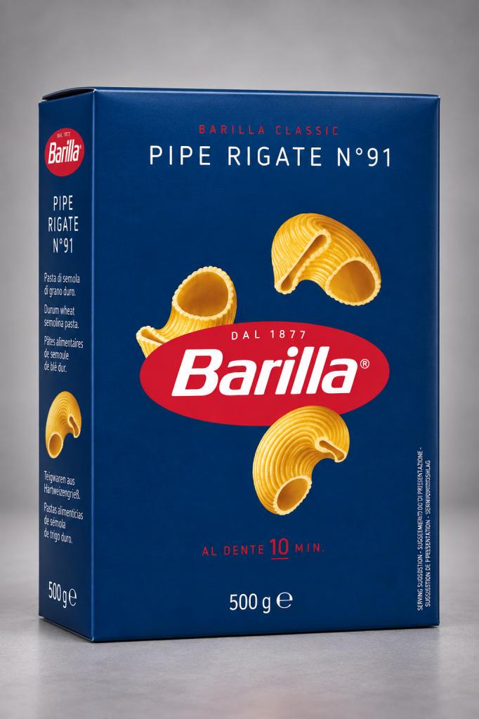 Barilla Pipe Rigate Pasta Pasta