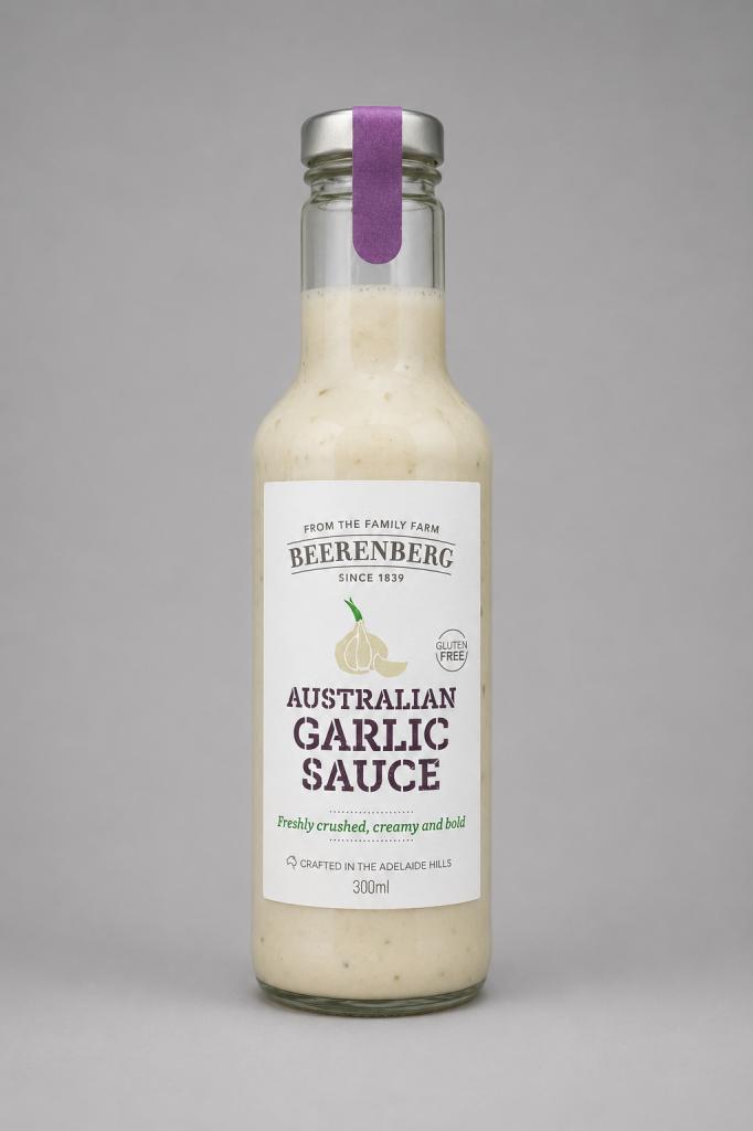 Beerenberg Garlic Sauce Oil, Condiments & Dressing