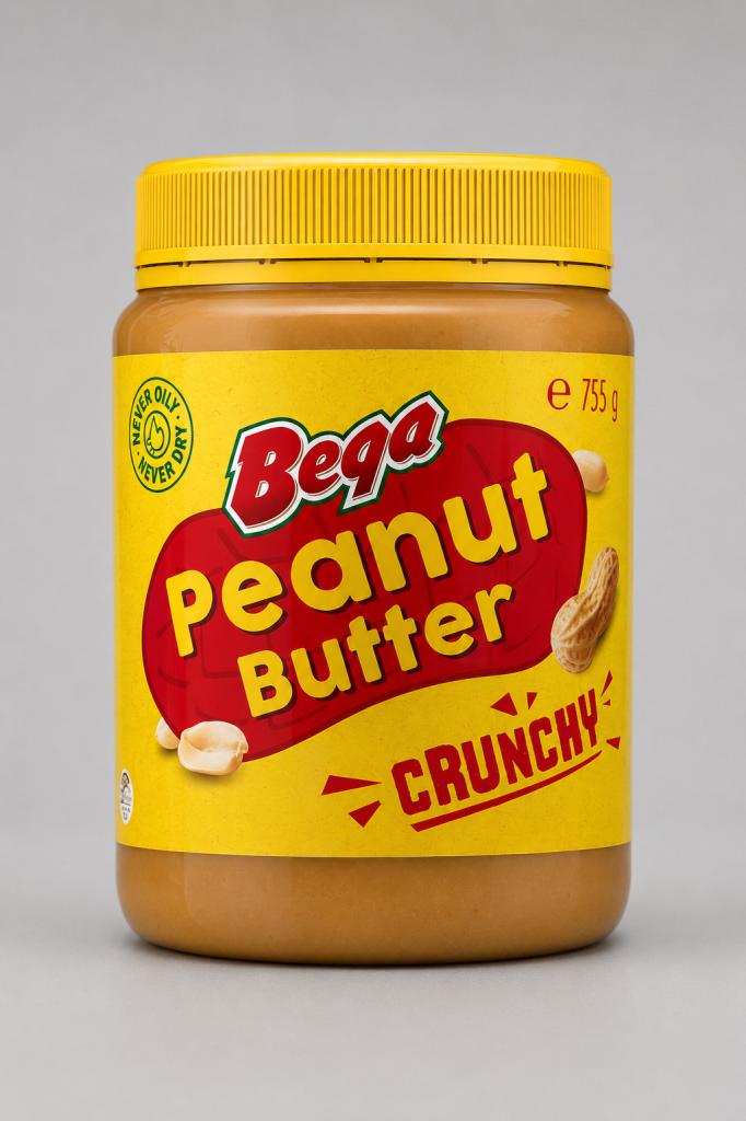 Beqa Peanut Butter Crunchy Nut Spreads