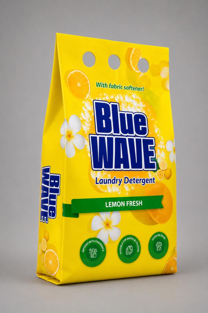 Blue Wave Laundry Detergent - Lemon Fresh Household & Pets