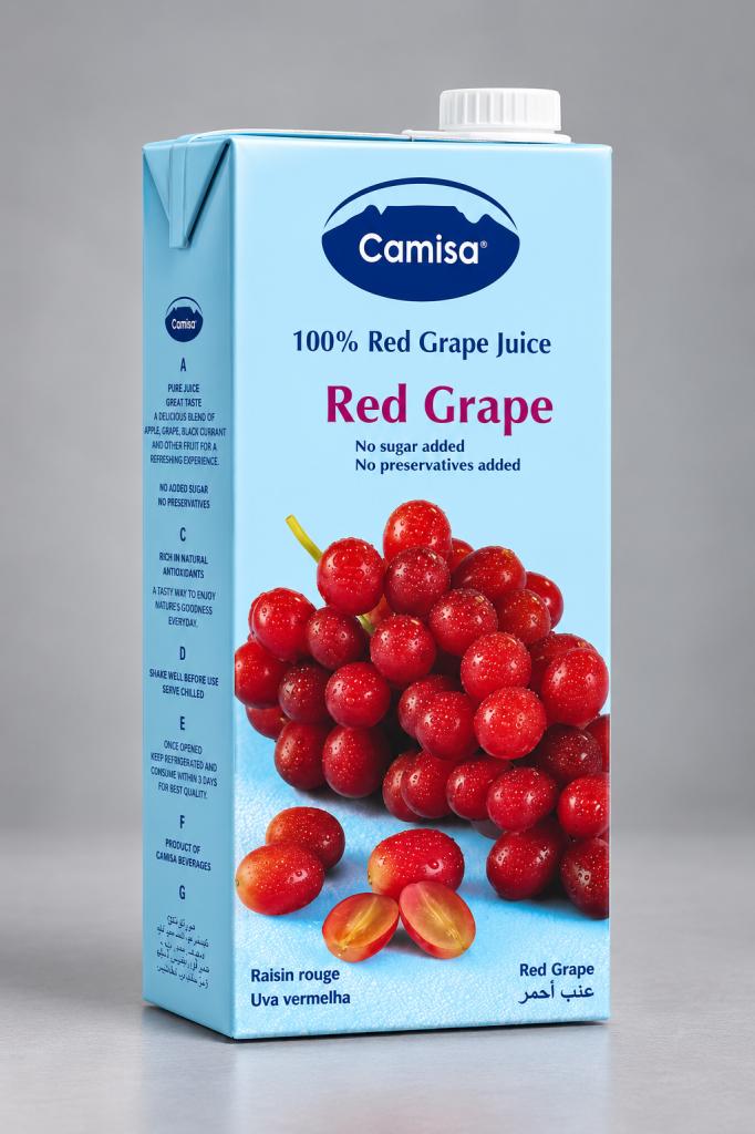 Camisa Red Grape Juice Beverages