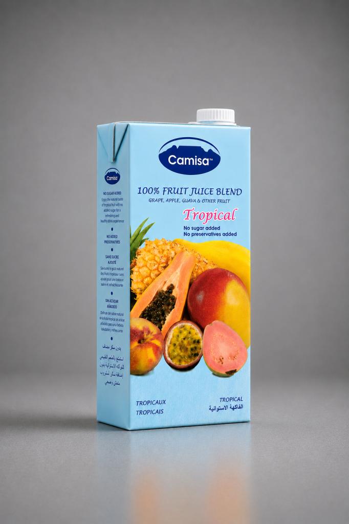 Camisa Tropical Juice Juice & Cordial