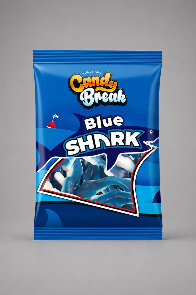 Candy Break Blue Shark Snacks & Sweets
