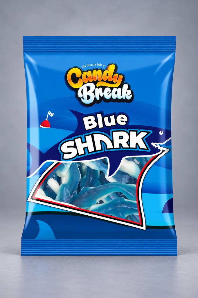 Candy Break Blue Shark Snacks & Sweets