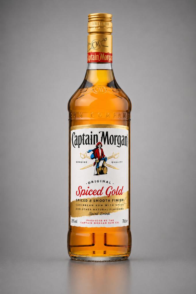 Captain Morgan Spiced Gold Rum Imported Spirits