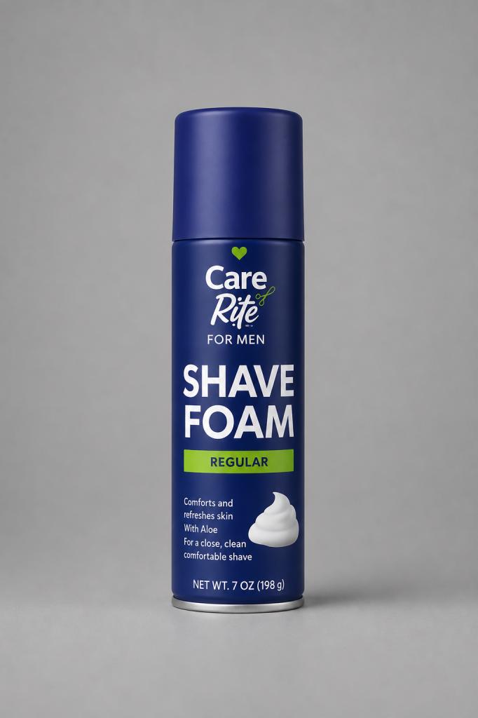 CareRite Shave Foam Regular Shaving & Hair Removal