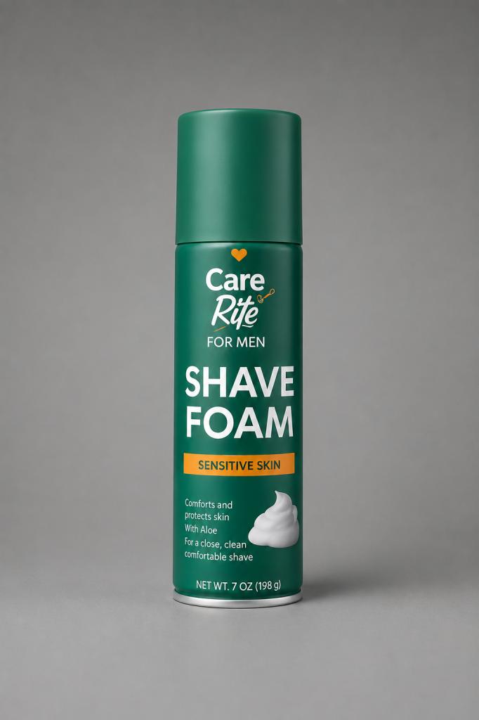 CareRite Shave Foam Sensitive Skin Shaving & Hair Removal