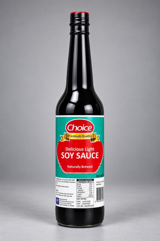 Choice Light Soy Sauce Soy & Asian Sauces