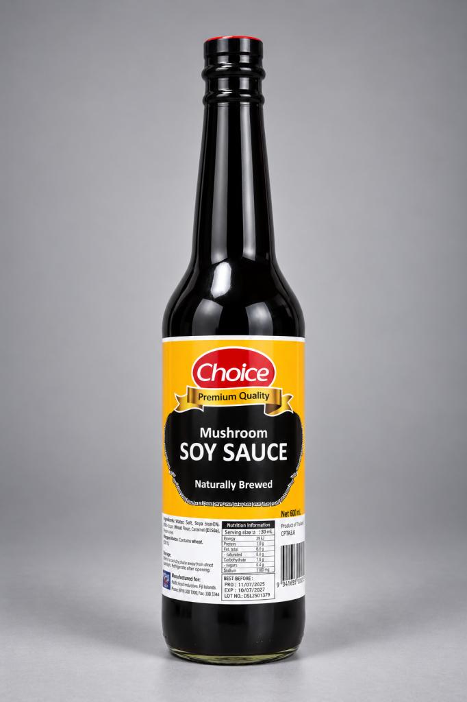 Choice Mushroom Soy Sauce Soy & Asian Sauces