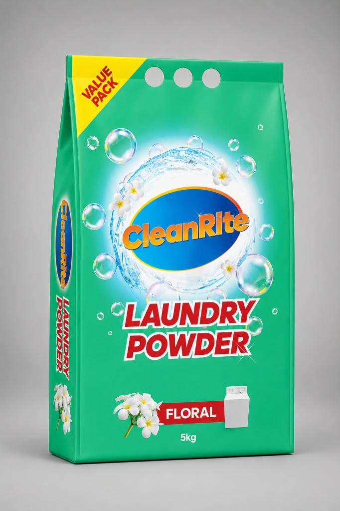 CleanRite Laundry Powder Floral Household & Pets