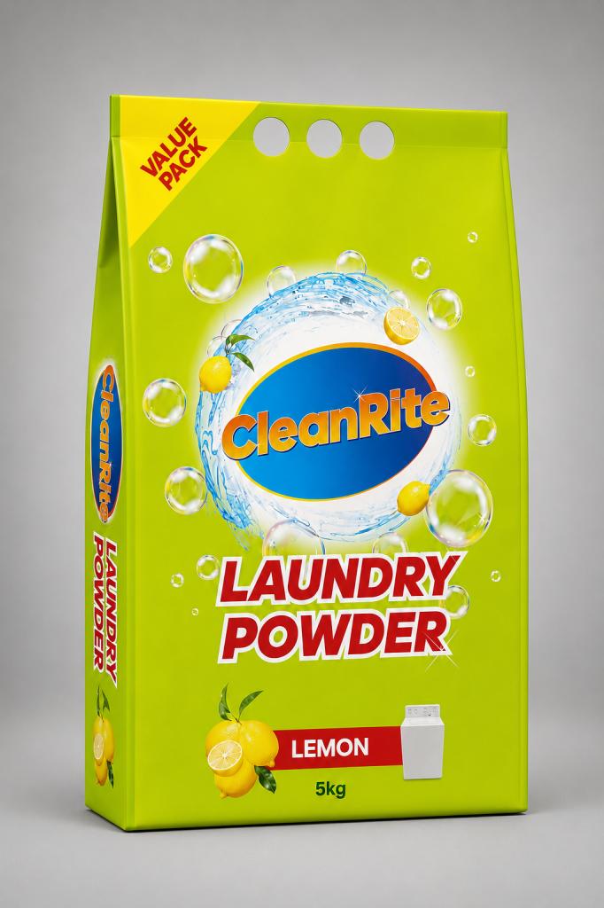 CleanRite Laundry Powder Lemon Household & Pets