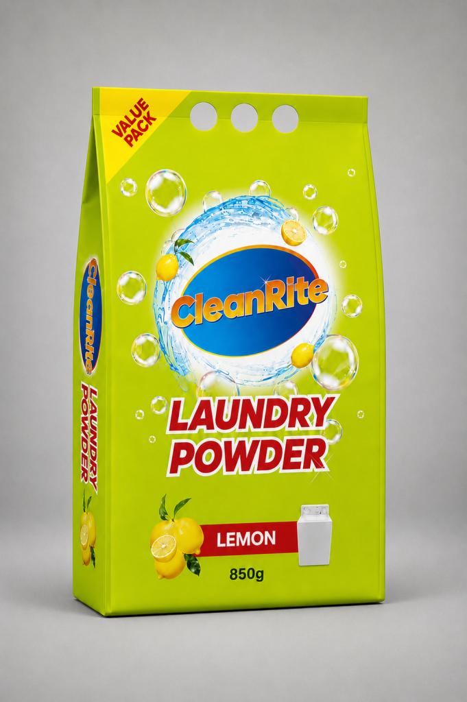 CleanRite Laundry Powder Lemon Household & Pets