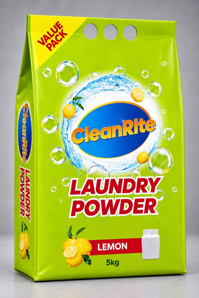CleanRite Laundry Powder Lemon Household & Pets