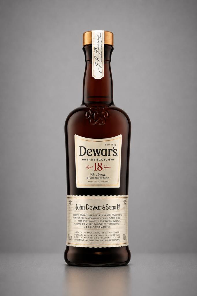 Dewar`s 18 Year Old Imported Spirits