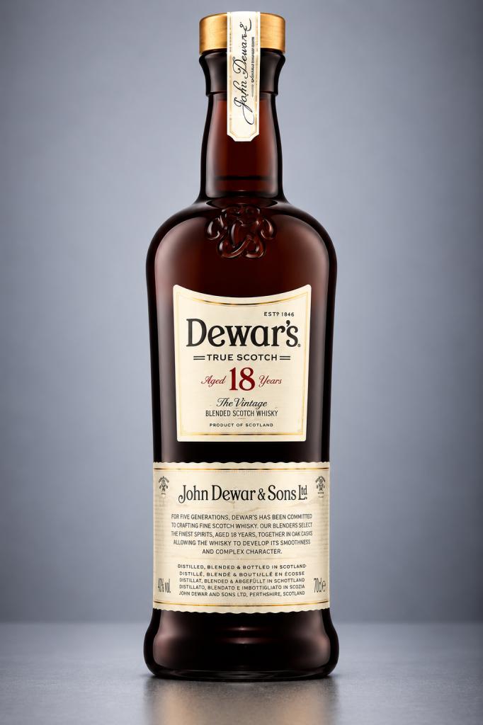 Dewar`s 18 Year Old Imported Spirits
