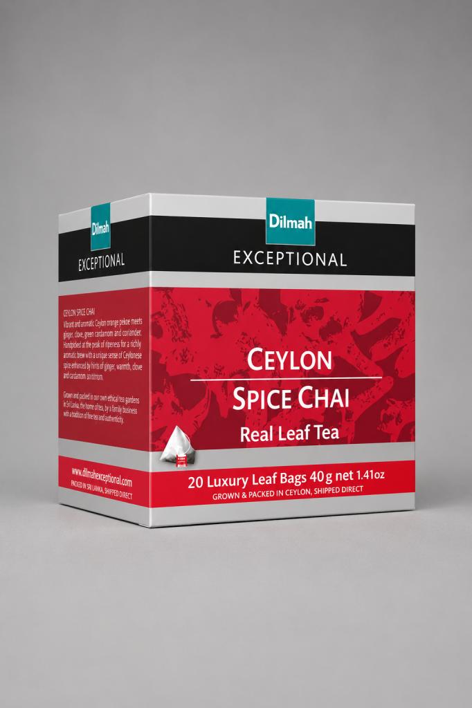 Dilmah Exceptional Ceylon Spice Chai Beverages