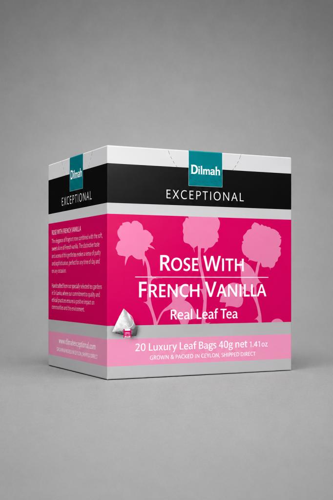 Dilmah Exceptional Rose with French Vanilla Beverages