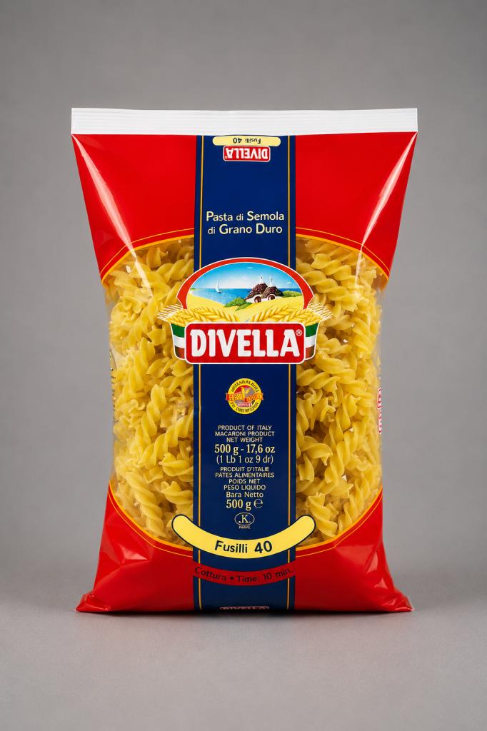 Divella Fusilli Pasta No.40 Pasta