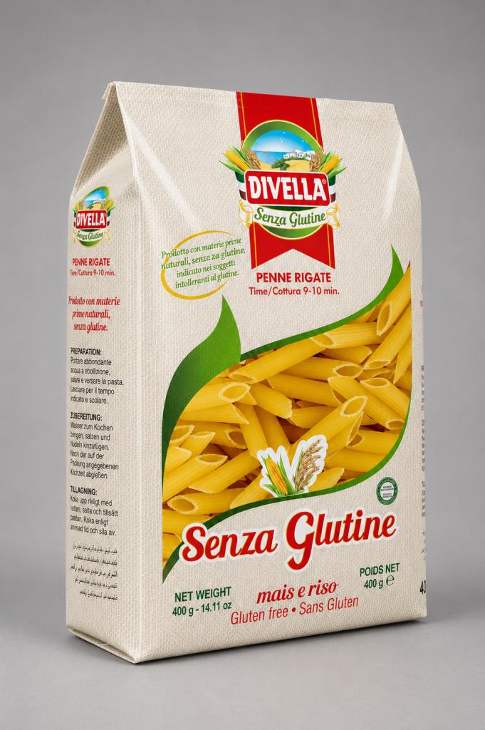 Divella Gluten Free Penne Rigate Pasta No.27 Pasta, Noodles & Grains