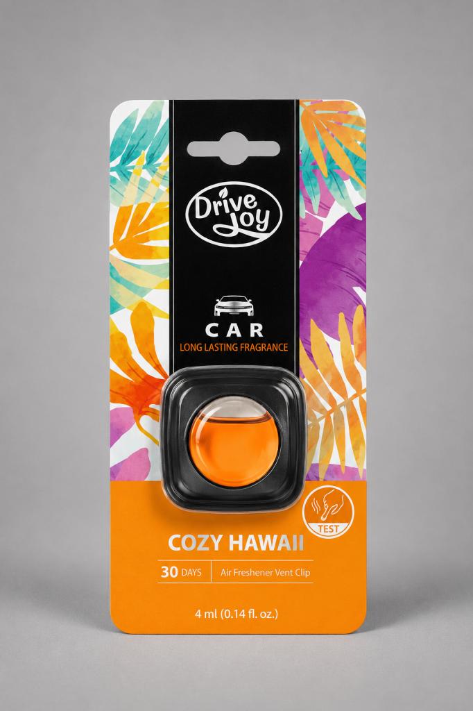 Drive Joy Cozy Hawaii Air Freshener Vent Clip Household & Pets
