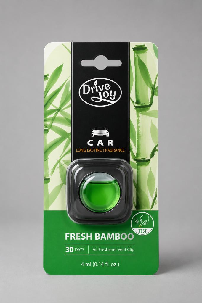 Drive Joy Fresh Bamboo Air Freshener Vent Clip Household & Pets