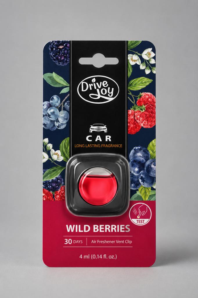 Drive Joy Wild Berries Air Freshener Vent Clip Household & Pets