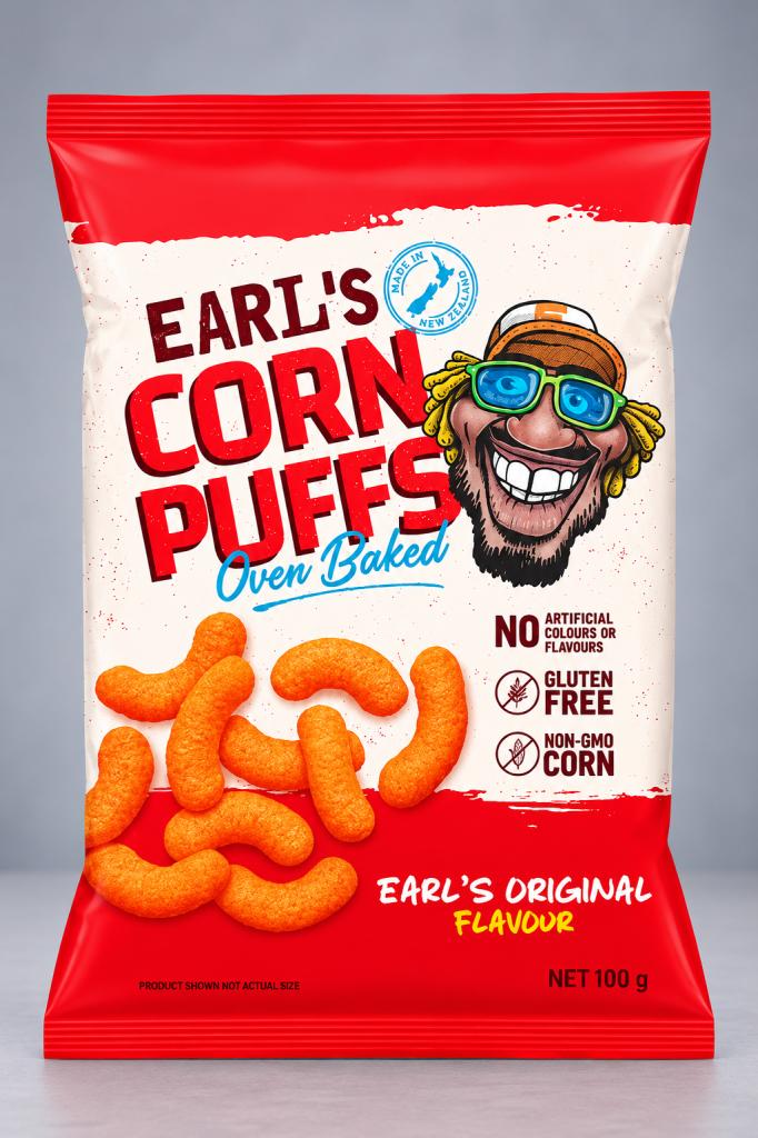 Earl's Corn Puffs Original Snacks & Sweets