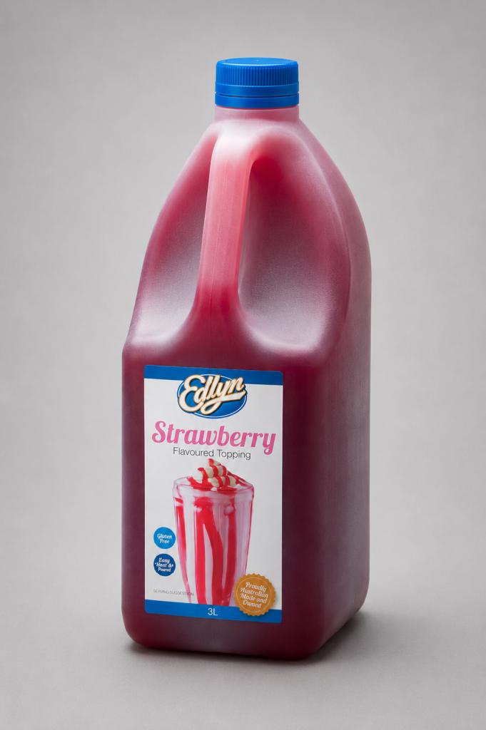 Edlyn Strawberry Topping Syrup & Toppings